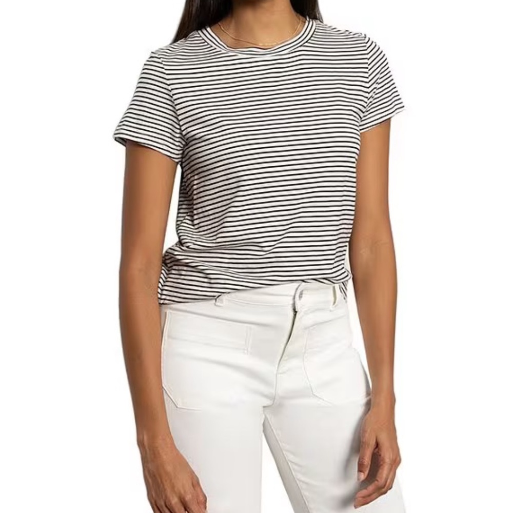 Sanctuary | Striped Short Sleeved Tee